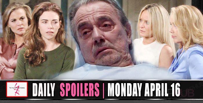 The Young and the Restless Spoilers Monday April 16