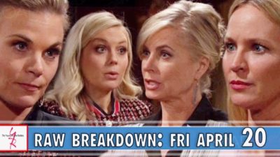 The Young and the Restless Spoilers Raw Breakdown Friday April 20