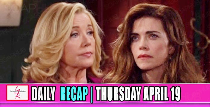 The Young and the Restless recap Thursday April 19