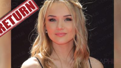 Hunter King Back To The Young and the Restless!