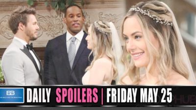 The Bold and the Beautiful Spoilers (BB): The Wedding of the Year Begins!