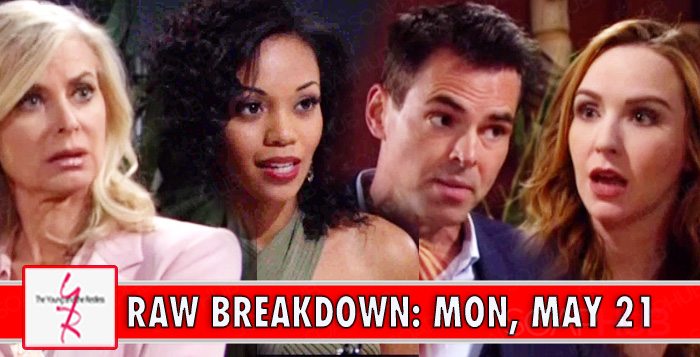 The Young and the Restless Spoilers Raw Breakdown May 21 - 25