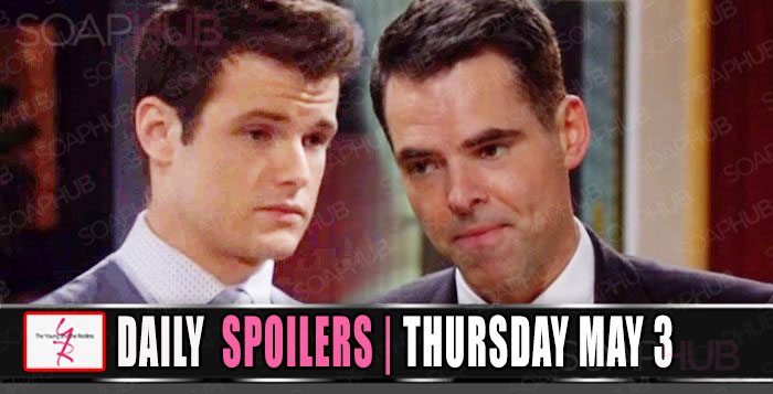 The Young and the Restless Spoilers Thursday May 3