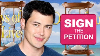 Petition To Keep Christopher Sean On Days of Our Lives