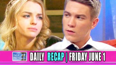 Days of Our Lives Recap (DOOL): Tripp And Claire Grow WAY Too Close