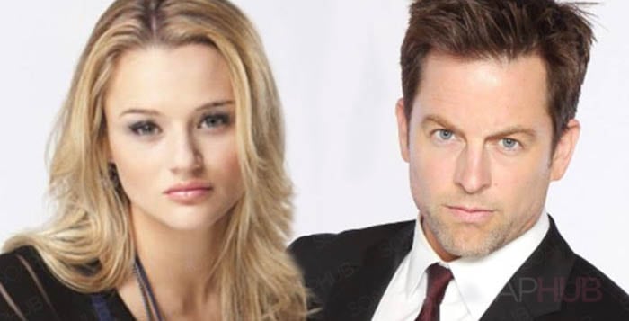 Michael Muhney and Hunter King