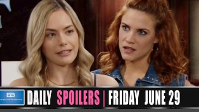 The Bold and the Beautiful Spoilers (BB): Tempers Flare As Battle Lines Are Drawn!