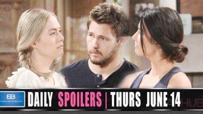 The Bold and the Beautiful Spoilers (BB): Hope Visits The Happy Family