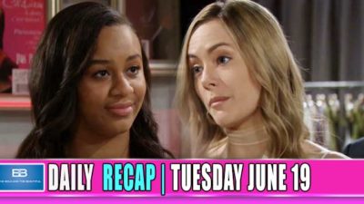 The Bold and the Beautiful Recap (BB): Putting On The Brakes