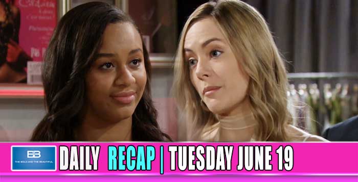The Bold and the Beautiful recap june 19