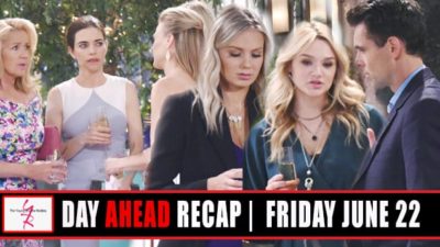 The Young and the Restless Day-Ahead Recap: Friday, June 22nd