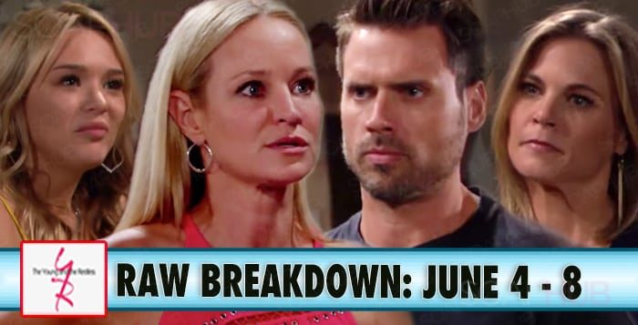 The Young and the Restless Spoilers Raw Breakdown June 4-8