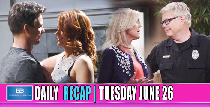 The Bold and the Beautiful Recap (BB): Alarm Bells and Red, Hot Heat!