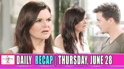 The Bold and the Beautiful Recap (BB):  Fireworks All Over Town!