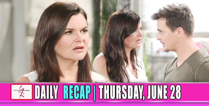 The Bold and the Beautiful Recap (BB): Fireworks All Over Town!
