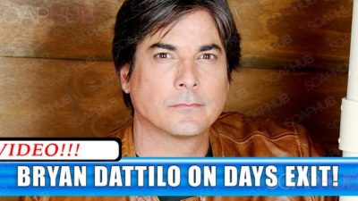 EXCLUSIVE: Bryan Dattilo Opens Up About Days of Our Lives Exit