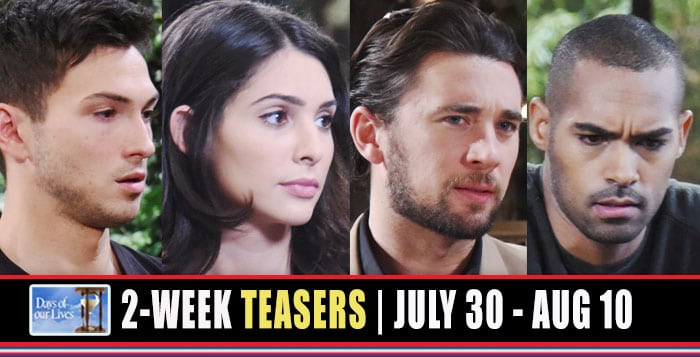 Days of our Lives spoilers July 30 - August 3