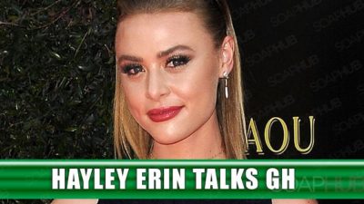 Hayley Erin Online: Teases Major Storyline and Gives Camryn Grimes Advice!