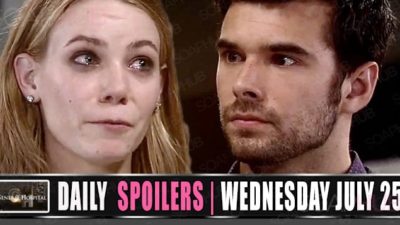 General Hospital Spoilers for Wednesday, July 25th: Chase Sets Nelle Up For A Fall!