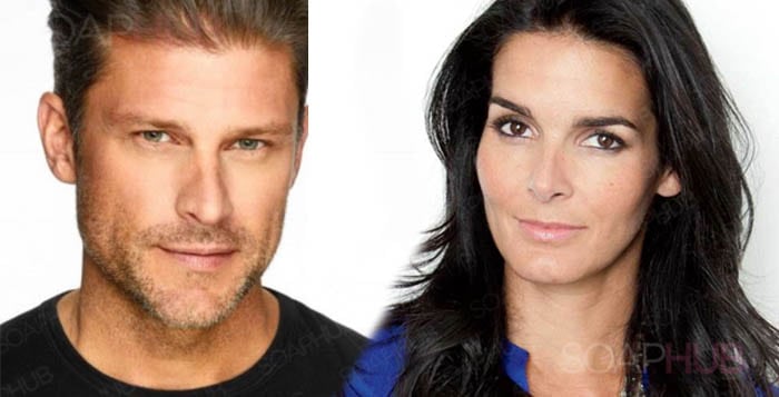 Greg Vaughan and Angie Harmon