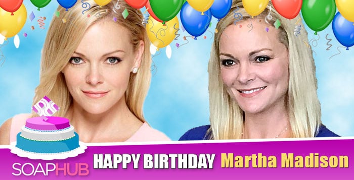 Happy Birthday Martha Madison