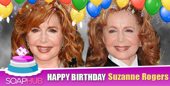Happy Birthday Suzanne Rogers Days of our Lives