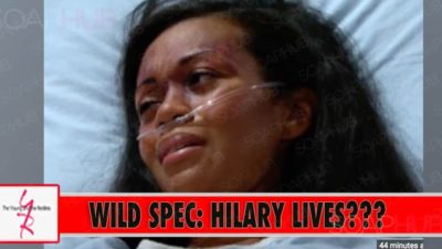 The Young and the Restless WILD SPECULATION: A Miracle Cure Takes Hilary Overseas!