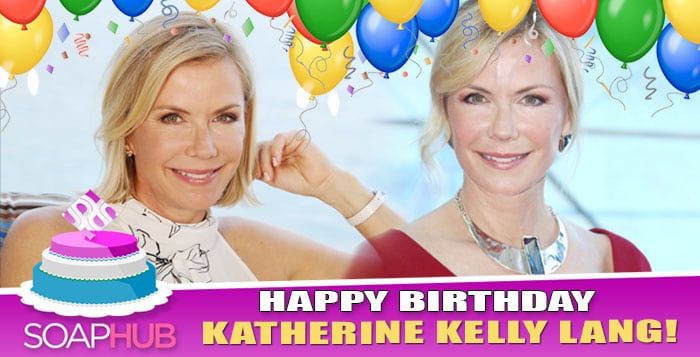 The Bold and the Beautiful Katherine Kelly Lang birthday