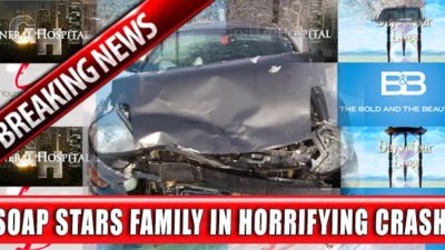 Breaking News: Soap Stars’ Family In Horrifying Car Accident!