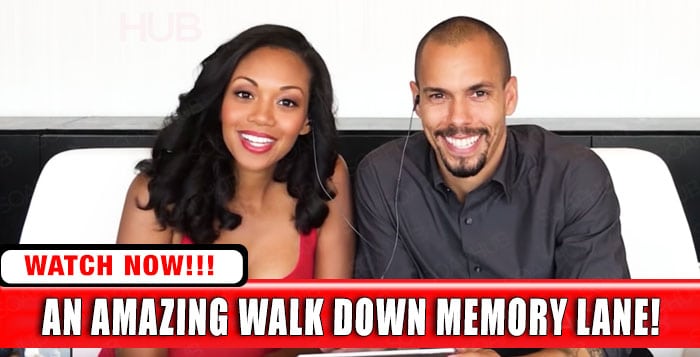 The Young and the Restless Mishael Morgan and Bryton James