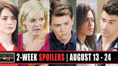 General Hospital Spoilers 2-Week Breakdown for August 13-24: Stunners!