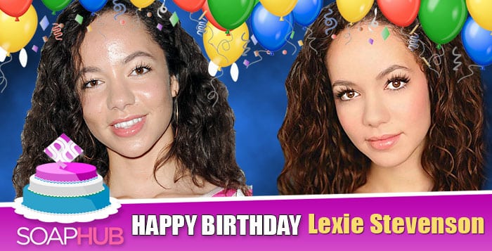Happy Birthday Lexie Stevenson
