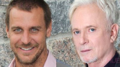 Tony Geary Gives Ingo Rademacher Quite A Surprise In The Woods