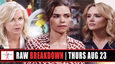 The Young and the Restless Spoilers Raw Breakdown: Thursday, August 23