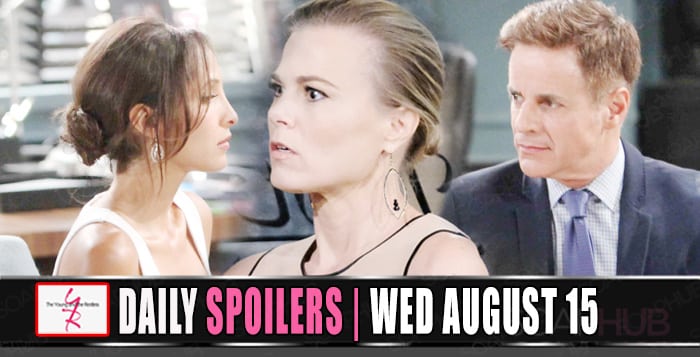 The Young and the Restless Spoilers Wed August 15
