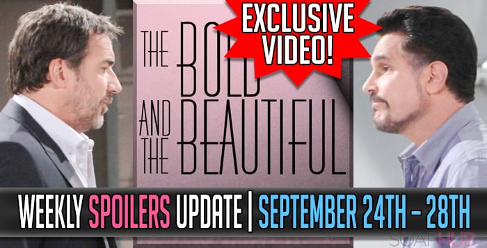 The Bold and the Beautiful Spoilers Weekly Update for September 24-28