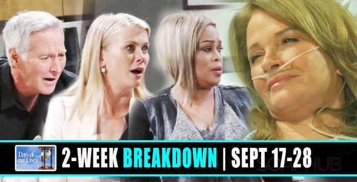 Days of our Lives Spoilers Sept 17-28