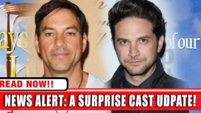 BREAKING NEWS: Brandon Barash Temps For Tyler Christopher!