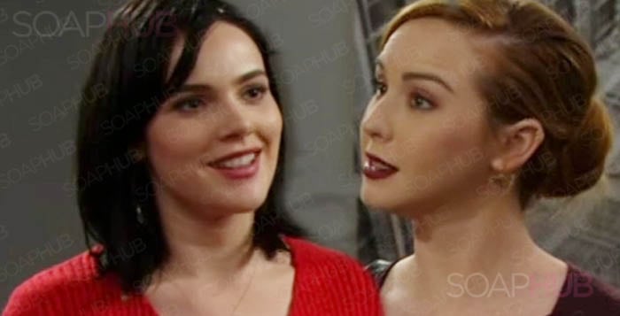 Tessa and Mariah The Young and the Restless