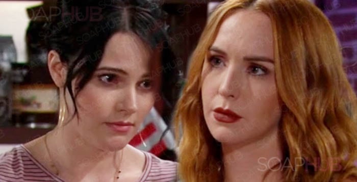 Tessa and Mariah The Young and the Restless February 1
