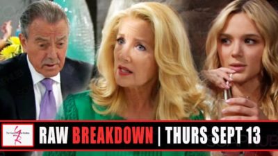 The Young and the Restless Spoilers Raw Breakdown: Thursday, September 13