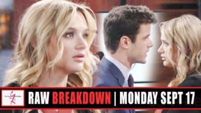 The Young and the Restless Raw Breakdown: Monday, September 17