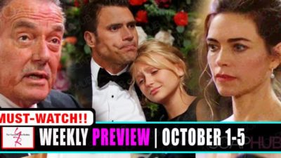 The Young and the Restless Spoilers Weekly Preview: Oct 1-5