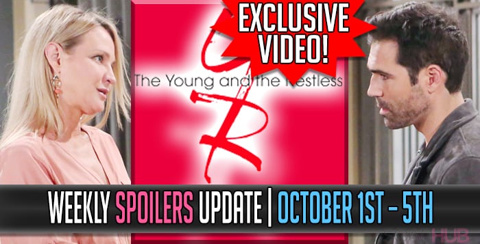 The Young and the Restless Spoilers Weekly Update for October 1 – 5