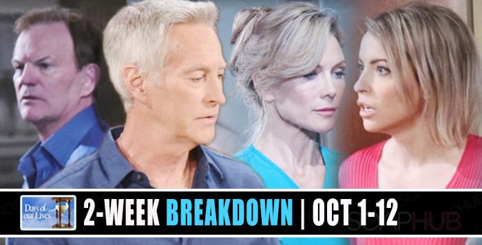 Days of our Lives Spoilers oct 1-12