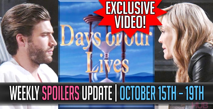Days of our Lives Spoilers Weekly Update for October 15-19