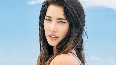 The Bold and the Beautiful’s Jacqueline MacInnes Wood Strikes Pregnancy Poses