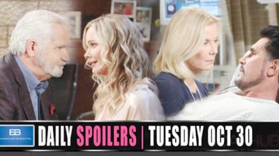 The Bold and the Beautiful Spoilers: A Face-Off and An Eyeful!