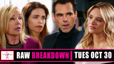 The Young and the Restless Spoilers Raw Breakdown: Tuesday, October 30