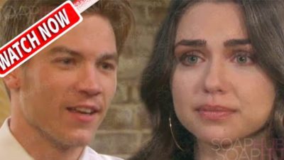 Watch Again: Tripp Questions Ciara’s House Guest On Days of Our Lives